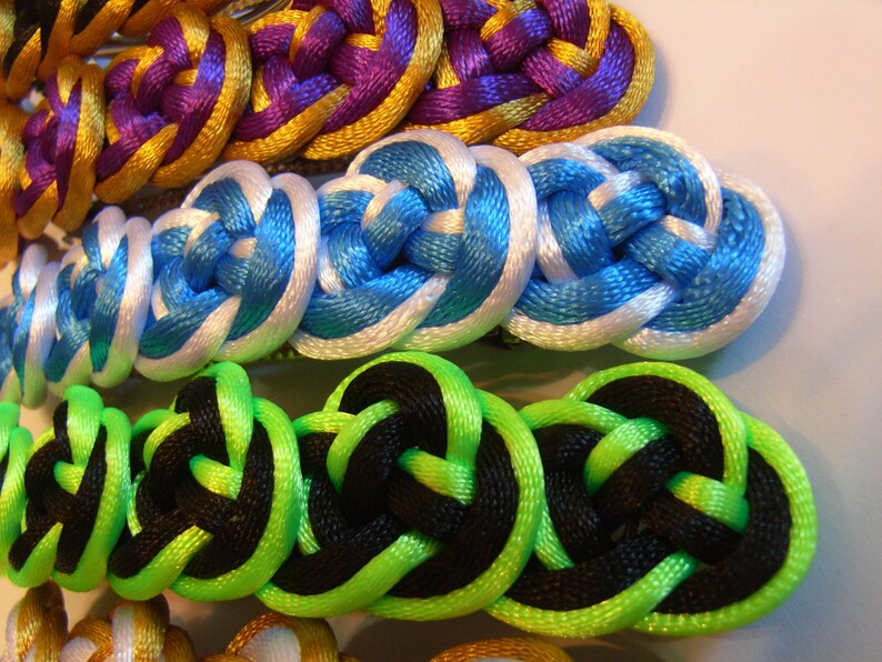 Download Chinese Knot double coin knot Hair Barrette choose your | Etsy