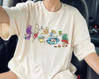 Disney Alice In Wonderland Shirt, Disney Alice Tee, Disneyland Vacation Hoodie, Princess Alice Magic Kingdom Tee, Comfort Colors Shirt