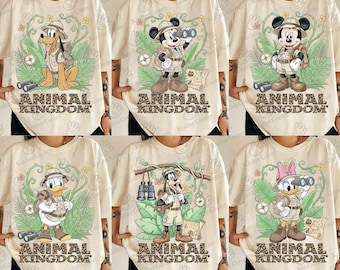 Paquete PNG de Animal Kingdom, Mouse y sus amigos: ¡Vamos a lo salvaje!, Reino Mágico, Disney Wild Life, Disney Vintage, Walt Disney World