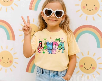 Camiseta personalizada con nombre de Stitch de Disney, Sudadera con capucha personalizada con nombre de ángel, Camiseta de Lilo y Stitch de Disney, Camiseta de Disneyland, Camiseta de regalo personalizada