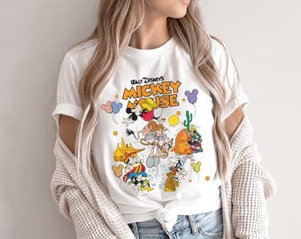 Retro Mickey Mouse Cowboy Howdy The Original Shirt, Disney Western Cowboy Cowgirl Tee, Disneyland Family Matching T-Shirt