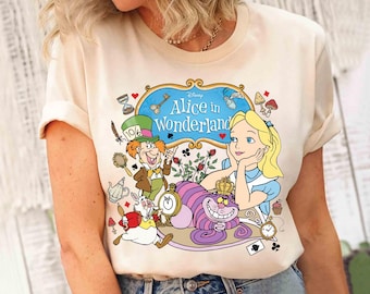 Alice In Wonderland Shirt, Disney Alice Tee, Disneyland Vacation Hoodie, Princess Alice  Magic Kingdom Tee, Comfort Colors Shirt