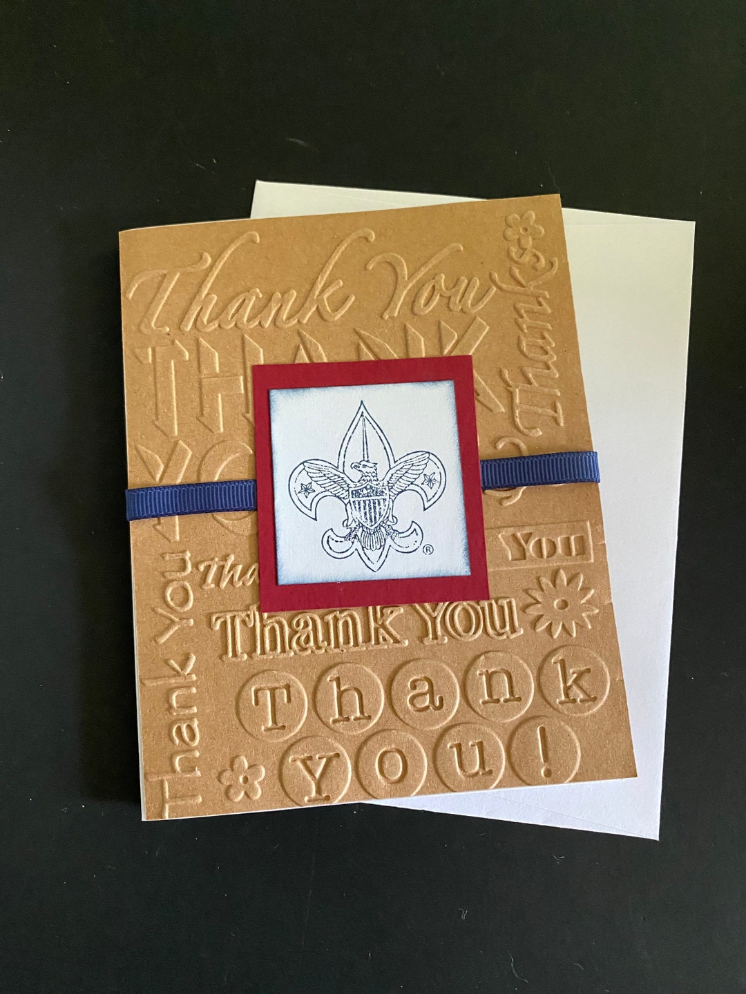 Boy Scout Thank You Card - Etsy