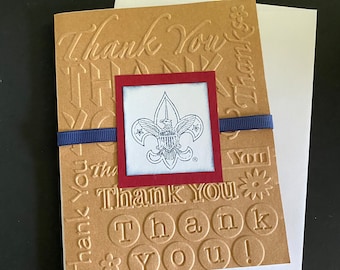 Boy Scout Thank You Card