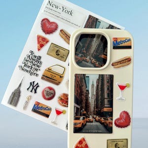 Adesivi 3D per iPhone, iPad, MacBook / New York / Adesivi estetici