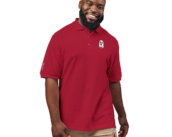 Ghost Embroidered Polo Shirt