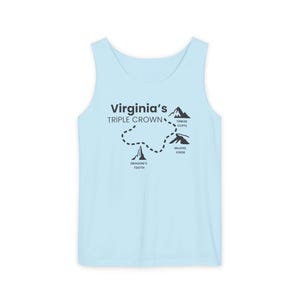 Virginia Triple Crown Shirt, McAfee Knob, Dragon's Tooth, Tinker Cliffs, hiking shirt, Appalachian Trail gift