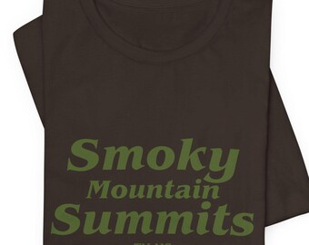 Smoky Mountain Summits 2-SIDED T-Shirt | Great Smoky Mountains Tee