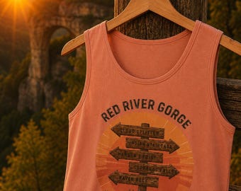 Red River Gorge Local Legends Comfort Colors Tank | RRG Hikes Tank | Red River Gorge Hiker Gift