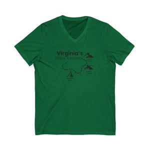 Virginia Triple Crown Shirt, McAfee Knob, Dragon's Tooth, Tinker Cliffs, hiking shirt, Appalachian Trail gift