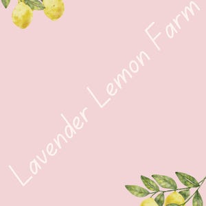Lemon Bliss Stationary Paper