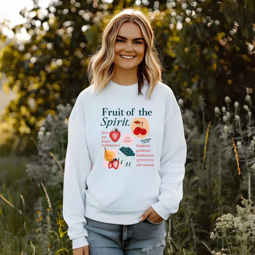 Fruit of the Spirit Christian DTF Transfer: Sublimation Design PNG - Etsy
