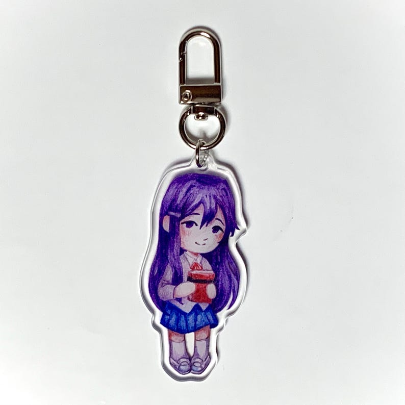 Doki Doki Literature Club Chibi Acrylic Keychains - Etsy