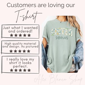 Comfort Colors® Dinosaur Family Birthday Shirts, Mamasaurus Dadasaurus Matching Tees, Custom Dino Outfit, Gift For Auntie, Cousin, Grandma Bay