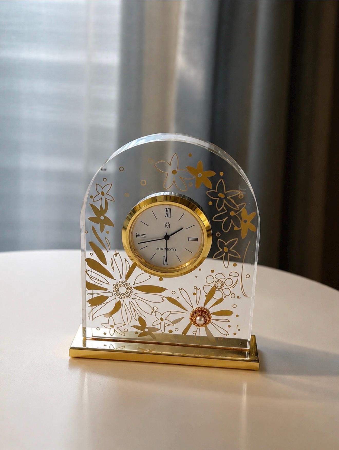 Mikimoto Quartz Clock - Etsy