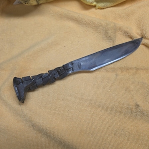 railroad spike knives