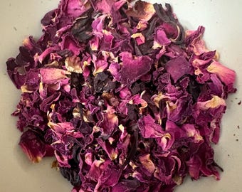 Rose & Hibiscus Herbal Tea: Loose Leaf Blend for Self-Care