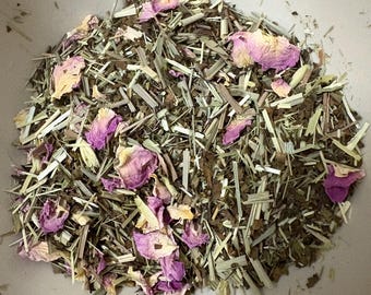 Threshold | Herbal Tea for Expecting Mothers | Holy Basil, Rose & Lemongrass Loose Leaf Tea