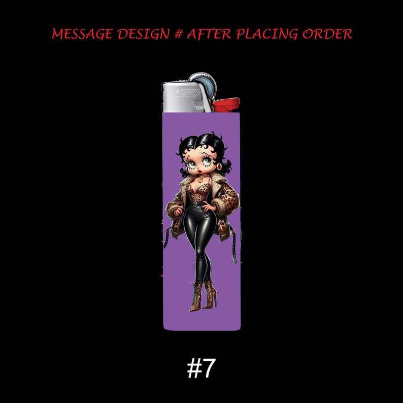 Betty Boop Bic Lighter image 7