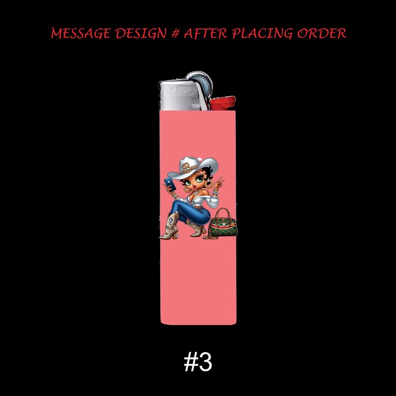 Betty Boop Bic Lighter image 3