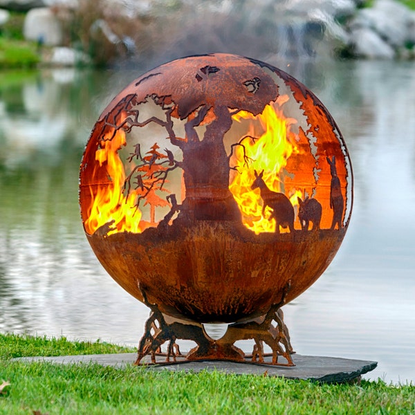 Down Under - Australian Fire Pit Theme - Custom Made