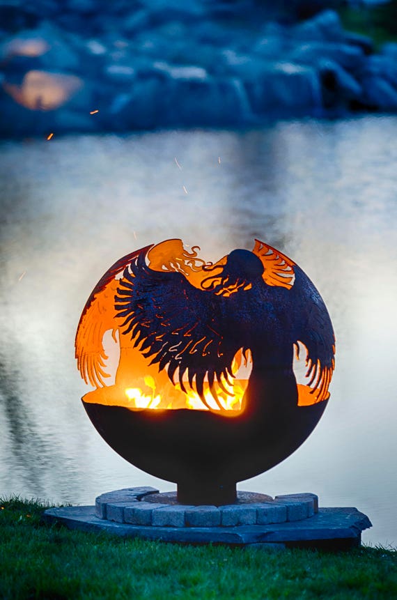 Hidden Angel Fire Pit Sphere Etsy Hidden – Angel Fire Pit Sphere - Hidden Angel Fire Pit Sphere Etsy