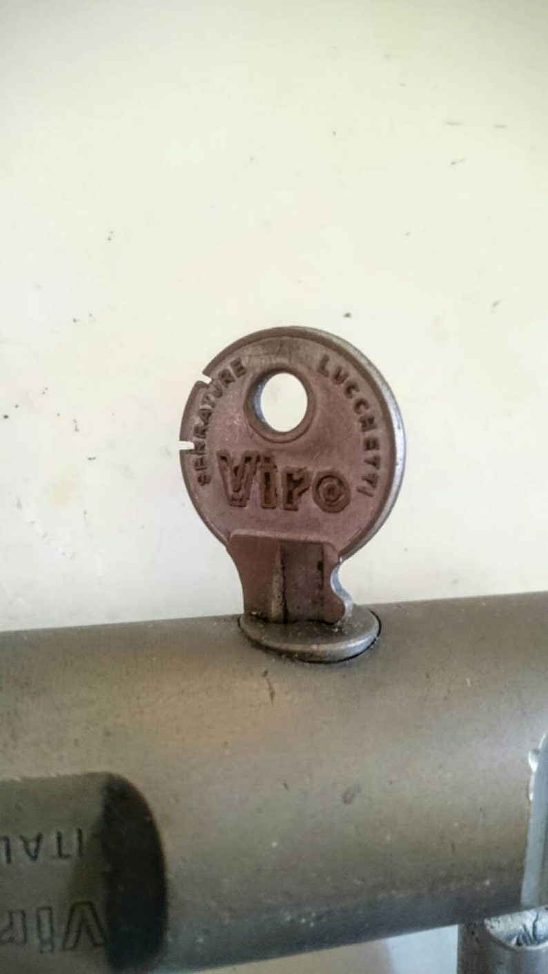 Vintage Italian Large Brass Padlock. Rustic Padlock. Antique Etsy