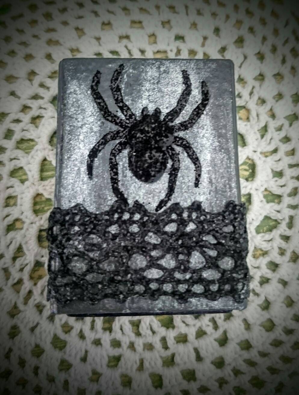 Miniature Matchbox Shadow Box Haunted House. Halloween Art. Mini ...