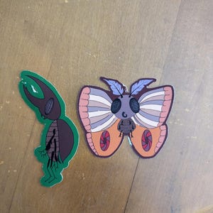 Bug sticker set