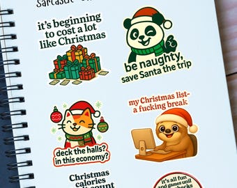 Sarcastic Snarky Christmas Set