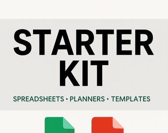 Finance Planner Bundle | Budget Spreadsheet, Debt Tracker, Net Worth & Savings Challenge | Google Sheets  Printable PDF Toolkit