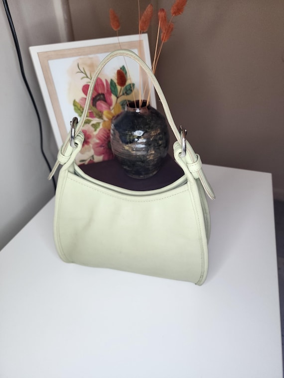 Vintage Coach Soho Small Satchel #4106 Pistachio Soft