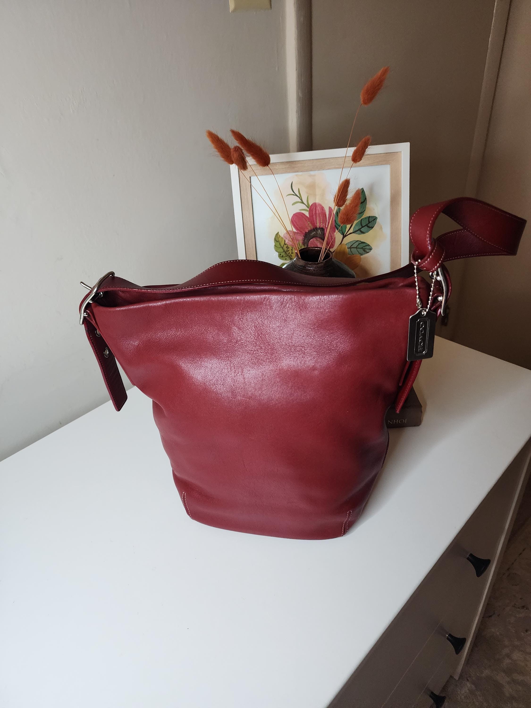 Vintage Coach Bucket Bag - Etsy Canada