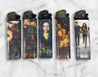 5 accendini crepuscolari / accendini da cinema / accendini per candele / accessori per il fumo
