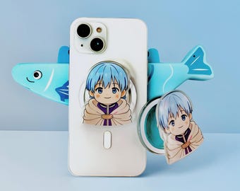 "Thank You 8LOOMY" FAN MEETING スマホグリップ Frieren J0urneys End Magsafe Phone Grip Stand,himmel Custom