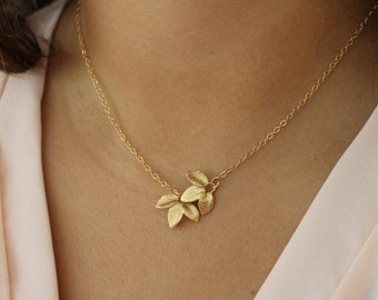 Leaf Necklace or Pendant 