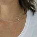Sideways Cross Necklace, Gold Cross Necklace, Sideways Necklace, Dainty Cross Necklace, Cross Necklace Women, Layering Sterling Silver 