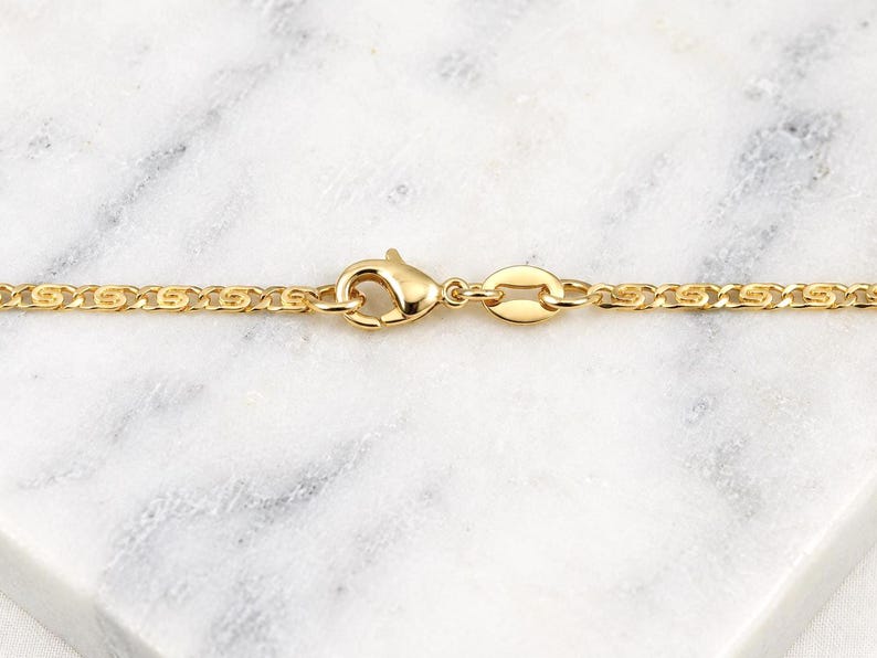 Amethyst Necklace, 18K Gold Filled Square CZ Pendant, Dainty Flat ...