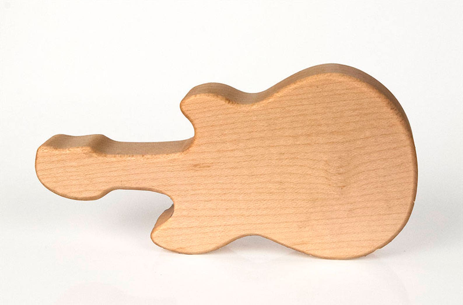 Natural Guitar Rattle Toy // Handmade Organic guitar Baby Wood Etsy