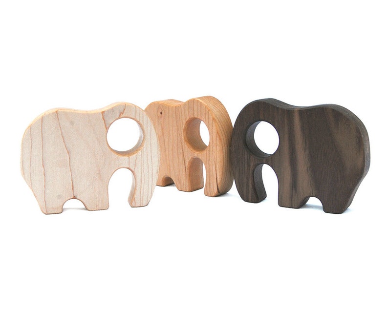 elephant baby teether