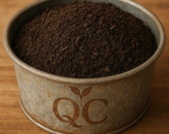 Organic Worm Castings | Natural Fertilizer for Houseplants, Seedlings, and Gardens | Soil Amendment, Plant Food, Compost Tea