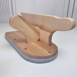 Tailor&#39;s Multi-Angle Pressing Board – Wooden Sleeve Board for Precise Ironing of Collars, Cuffs - Wooden Sleeve Board for Precision Pressing
