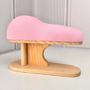 Corset pressing board, bust iron form, contour sewing tool, curved seam aid, handmade tailor board, bust ironing board, corset board