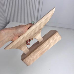 clapper, tailor clapper, collar pressing board, tailor clapper with groove, wooden ironing tool