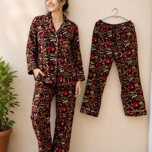 名入れ可能なコットンパジャマセット、ブライズメイド用ショート丈またはロング丈パジャマ、女性用パーティウェア