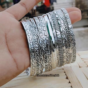 925 Sterling Silver Bangle  , Handmade Bangle , Silver Bangle, new Design  Bangle, Woman Bangle, Anniversary Bangle , Christmas Bangle,