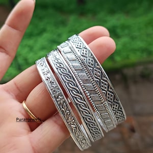 925 Sterling Silver Bangle, Handmade Bangle ,Gift For Her ,Silver Jewellery, Christmas Gifts, New Design Bangle, Silver Bangles ,Anniversary