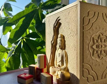 Nine Heavens Dunhuang Mahjong Set | Artistic Oriental Table Game Decor