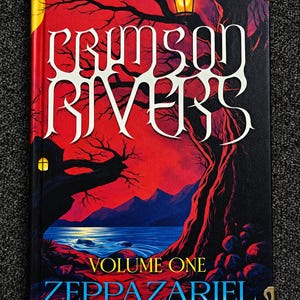 Libro con copertina rigida Crimson Rivers di Zeppazariel Dark Romance Fanfiction Fantasy Romance Collection BookTok Gift Volume I