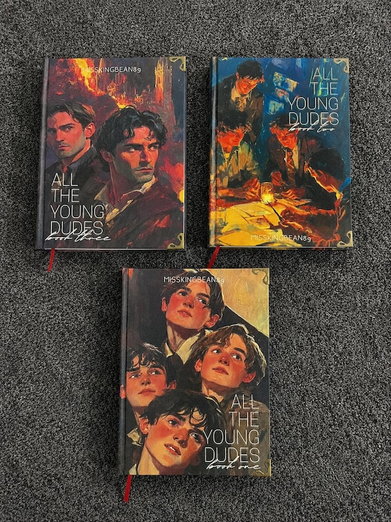 All The Young Dudes Hardcover Book Set ATYD Special Edition Wolfstar Fanfiction Dark Romance Fantasy Fiction Series